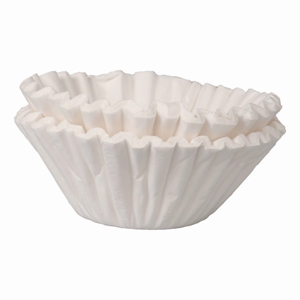 Coffee/Tea Brewer Filters, Flat Bottom, PK3000